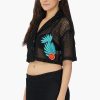 Maison Black Emroiderd Shirt - Image 3