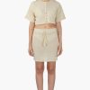 Uma Mesh Short Skirt