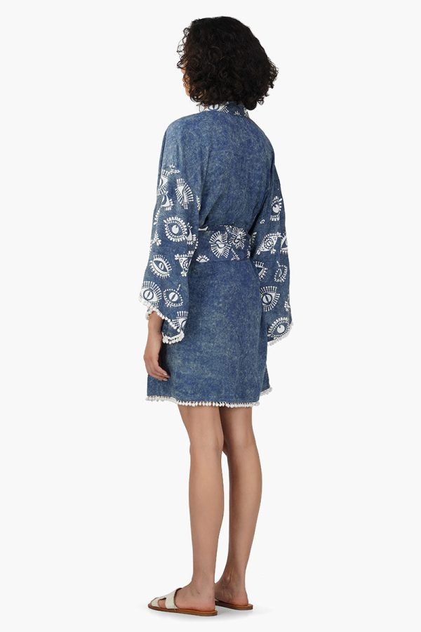 Soul Gypsy Eye Printed Cover Up - Image 5