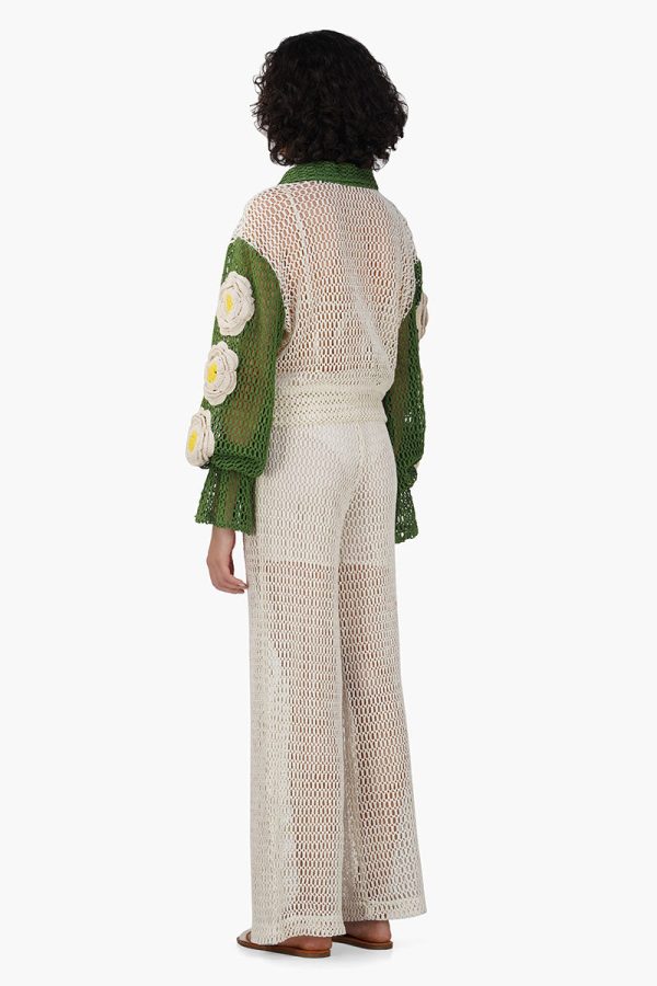 French Acru Crochet Pants - Image 3