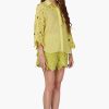 Fall For Neon Floral Lace Shirt - Image 2
