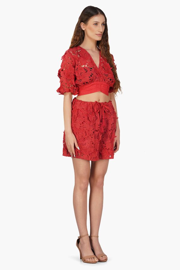 Rose Charm Lace Top - Image 2