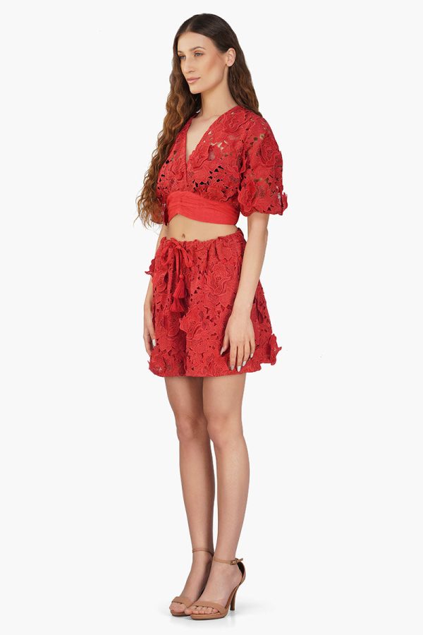 Rose Charm Lace Top - Image 3
