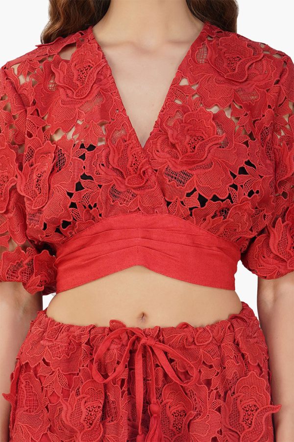 Rose Charm Lace Top - Image 5