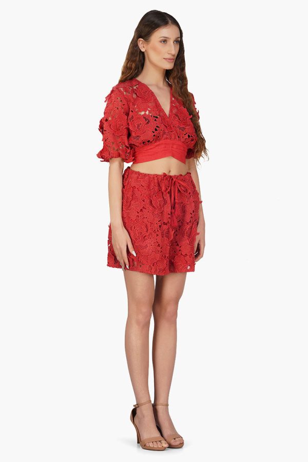 Rose Charm Lace Short - Image 2
