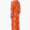 Sunset Palm Foil Tassel Blouse - Image 4