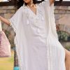 Golden Pearl Lurex Tassel Kaftan