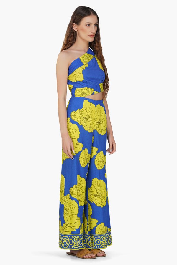 Yellow Daze Printed Jumpsuit - Image 2