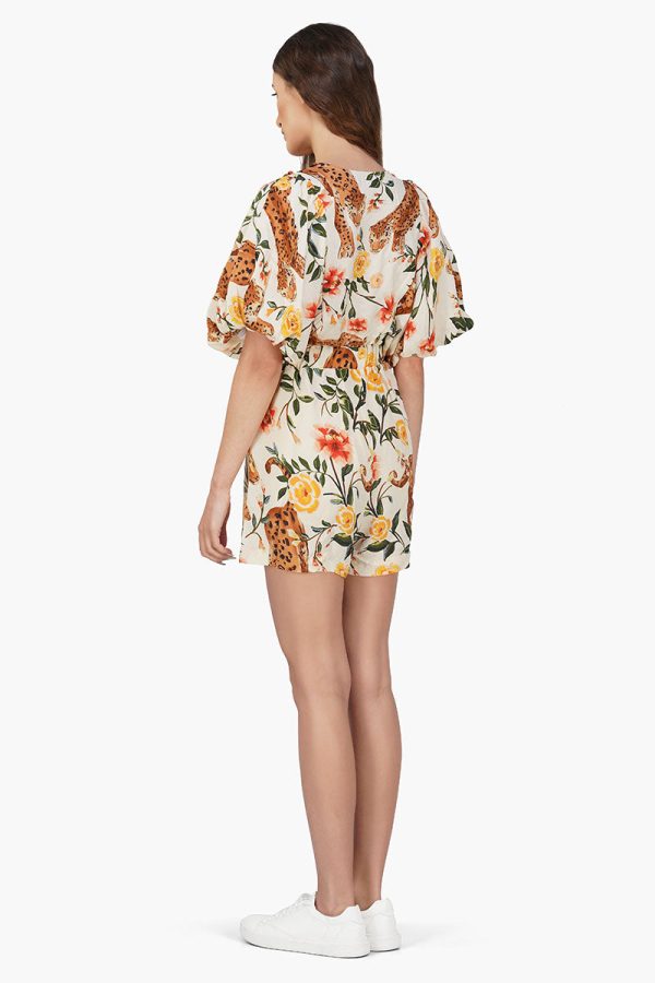 Jungle Cheetah Printed Playsuit - Image 4