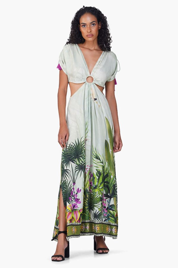 Olivia Printed Maxi Dress - Image 2
