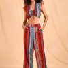 Ruby Aztec Printed Stripe Pant