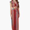 Ruby Aztec Printed Stripe Top - Image 2