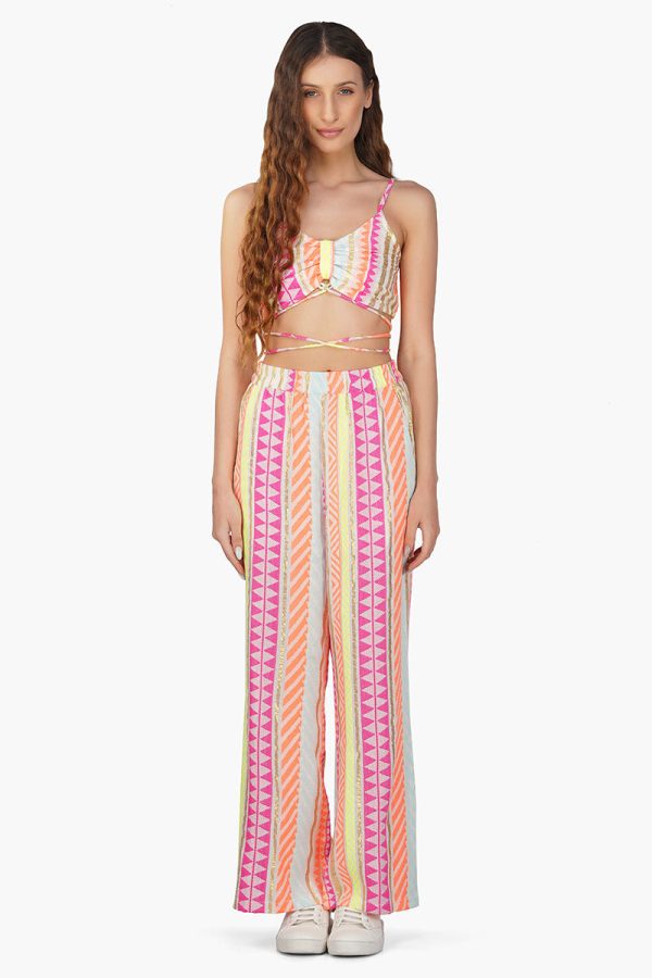 Fluorescent Striped Top - Image 2