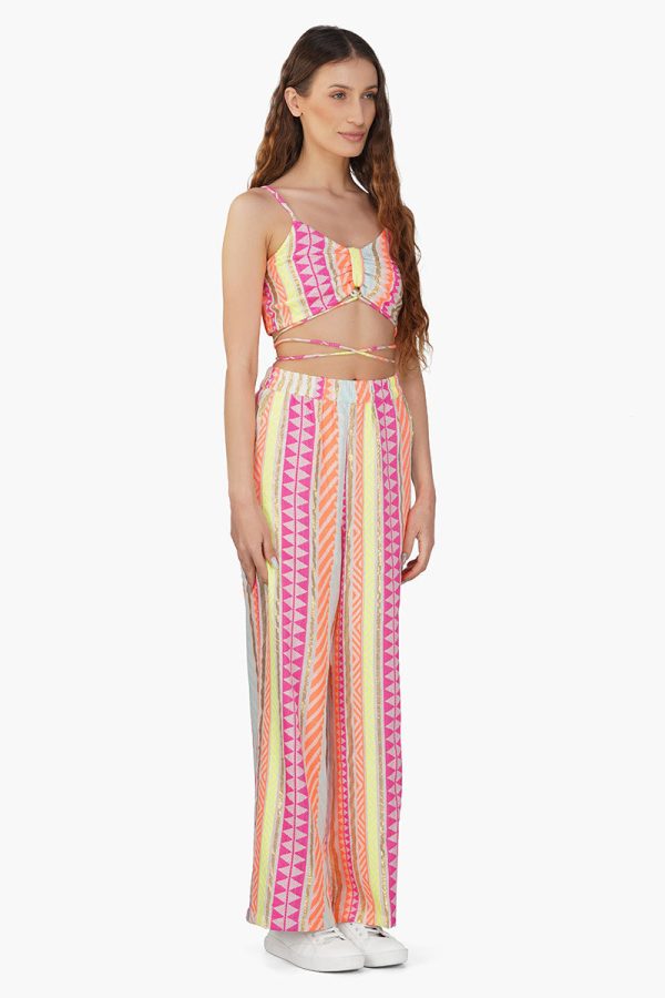 Fluorescent Striped Top - Image 3