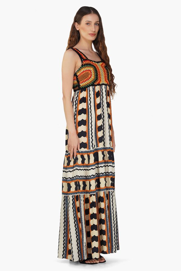 Jungle Cheetah Printed Strap Dress - Image 2