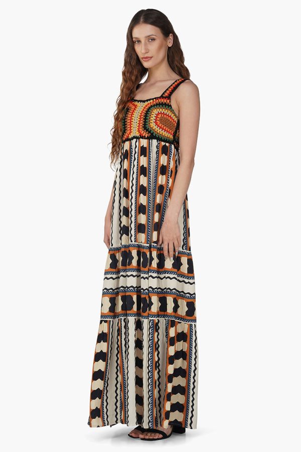 Jungle Cheetah Printed Strap Dress - Image 3
