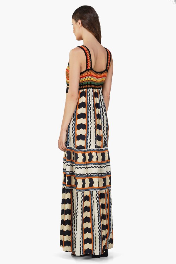 Jungle Cheetah Printed Strap Dress - Image 4