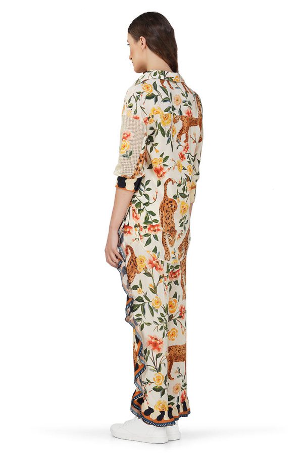 Jungle Cheetah Printed frill Pant - Image 4