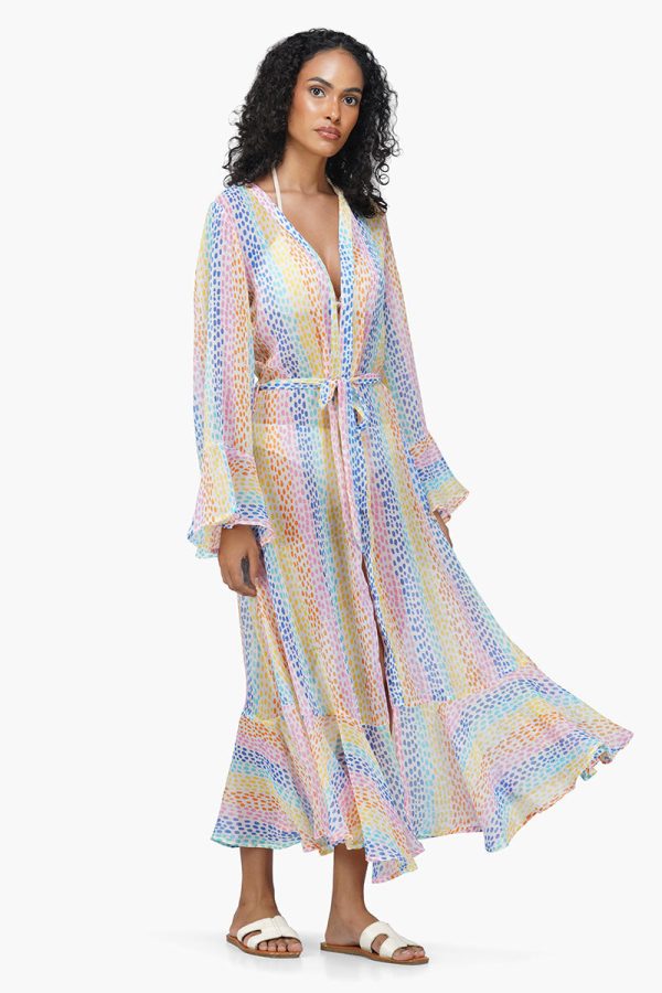 Multi Bubble Maxi Cover Up - Image 2