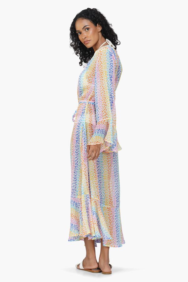 Multi Bubble Maxi Cover Up - Image 3