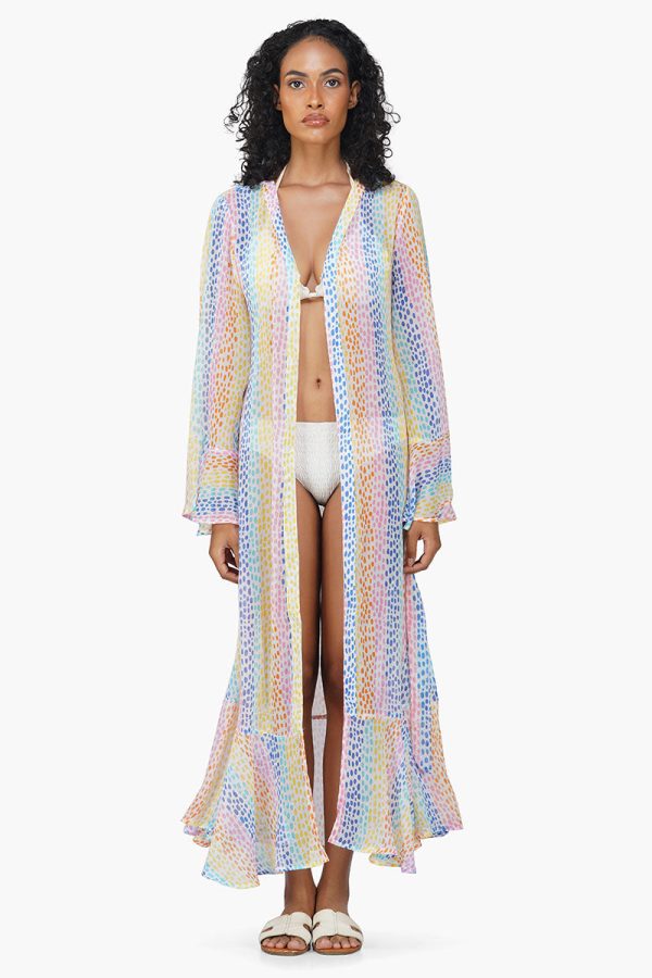 Multi Bubble Maxi Cover Up - Image 5