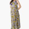 Citrus Lemon Maxi Dress - Image 3