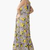 Citrus Lemon Maxi Dress - Image 4