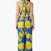 Yellow Daze Printed Halter Top - Image 4