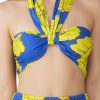 Yellow Daze Printed Halter Top - Image 5