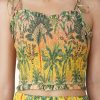 Endless Summer Printed Shirring Top - Image 5
