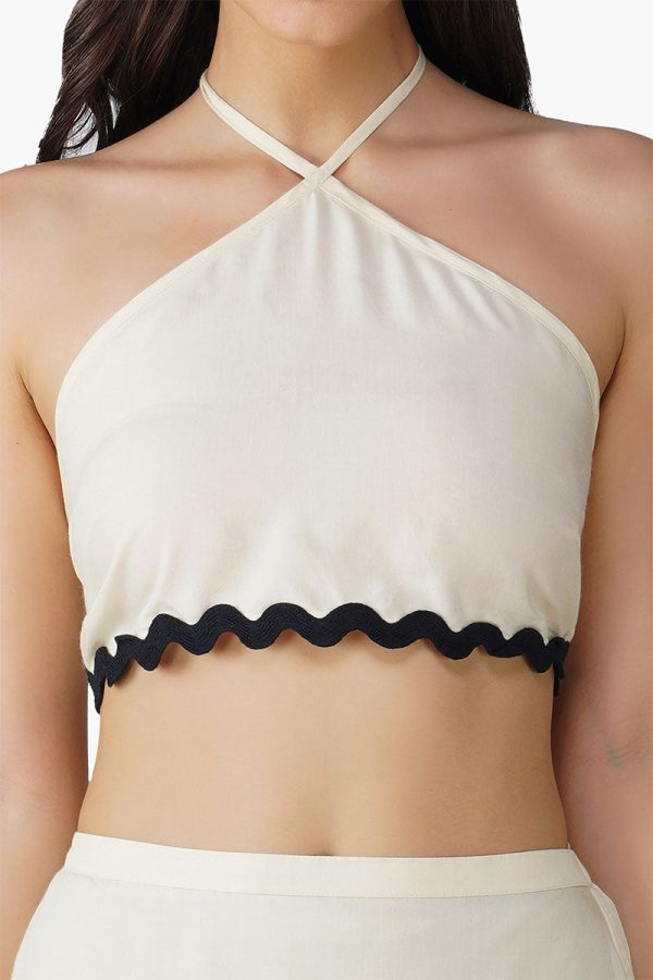 Vanilla Ric-Rac Halter Top - Image 4