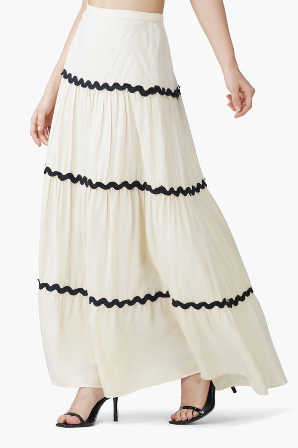 Vanilla Ric-Rac Tiered Skirt - Image 4