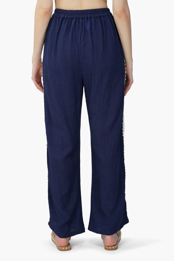 Blue Catherine Lace Pants - Image 4