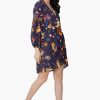 Dark Night Celestial Printed Short Dress - Image 3