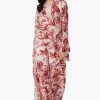 Leaf Velvet Burntout Pants