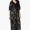 Silver Black Foil Printed Top - Image 3