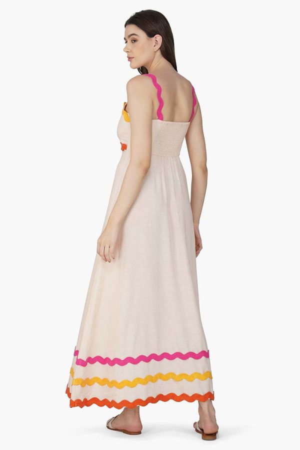 Lost In Rainbow Solid Maxi Dress - Image 3