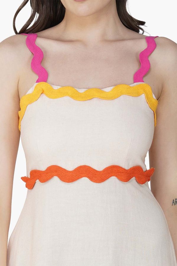 Lost In Rainbow Solid Maxi Dress - Image 4