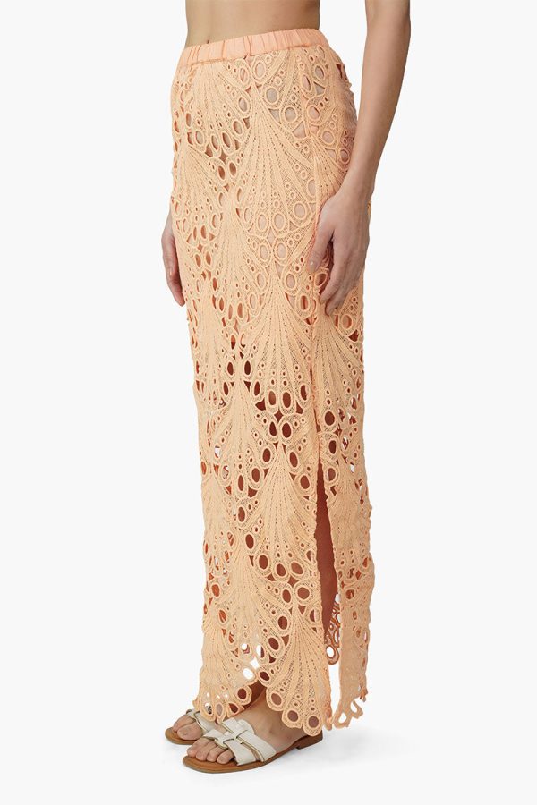 Dream Camille Emb Long Skirt - Image 4