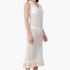 Delyssa Crochet Lace Fabric Fringes Cover Up - Image 2