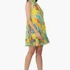 Farm Peru Tropic Lurex Printed Short Dress - Image 2
