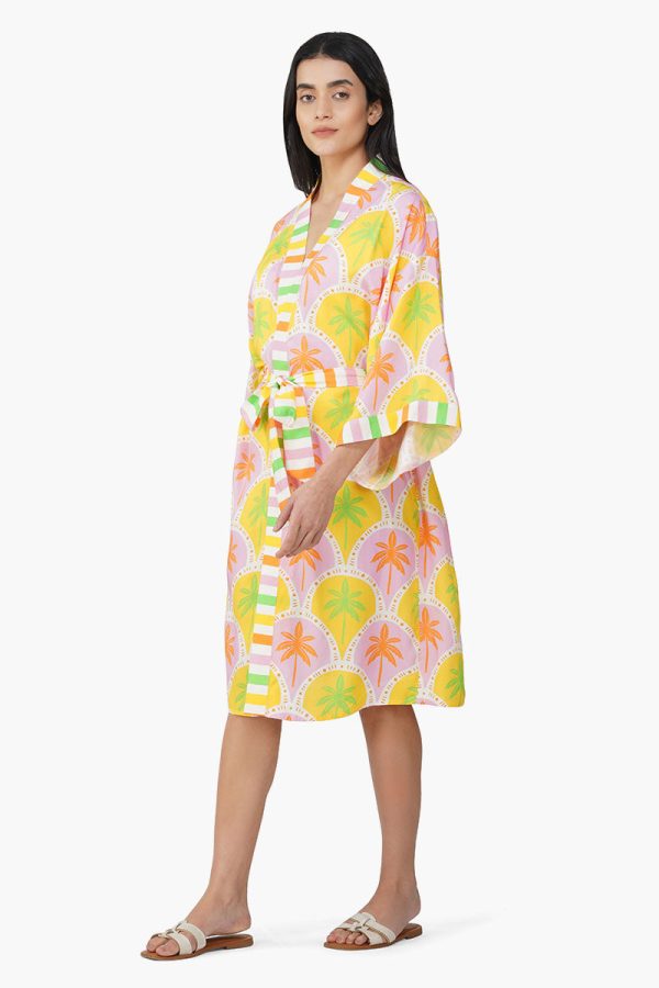 Multi Wikolia Tropic Printed Cover Dress - Image 3