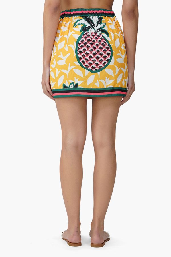 Macaroon Ananas Printed Top - Image 4