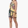 Macaroon Ananas Printed Skirt - Image 3