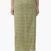 Green  Chevron Crochet Lace Fabric Skirt - Image 5