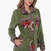 Loden Frost Jacquard Parka Jacket - Image 2