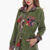 Loden Frost Jacquard Parka Jacket - Image 3