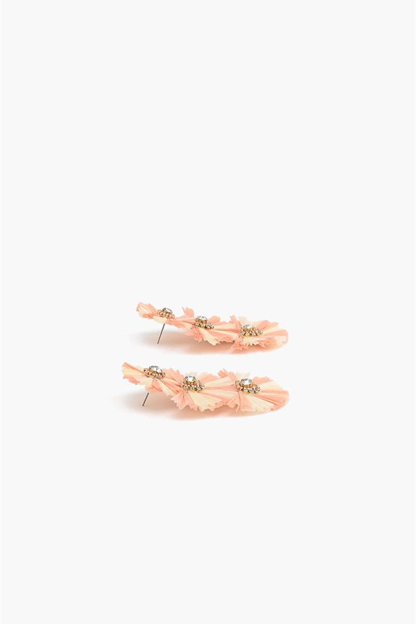 Wild Nights Raffia Earrings - Image 4
