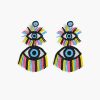 80's Evil Eye Earrings