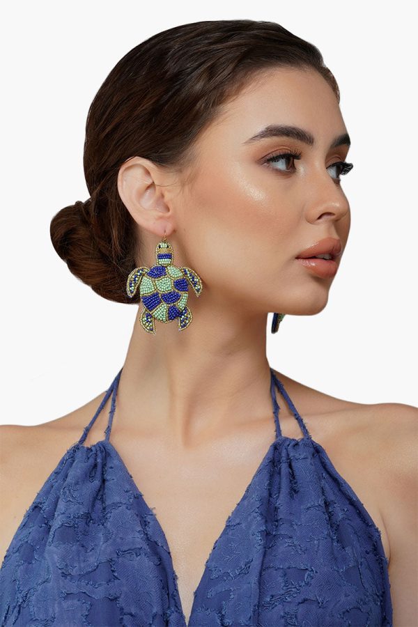 Save The Turtle Earrings - Image 2